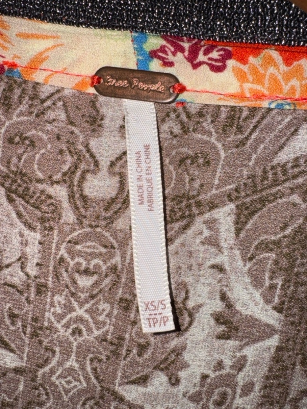 FREE PEOPLE Wildflower Cinched Kimono Size XS/S - Picture 5 of 11
